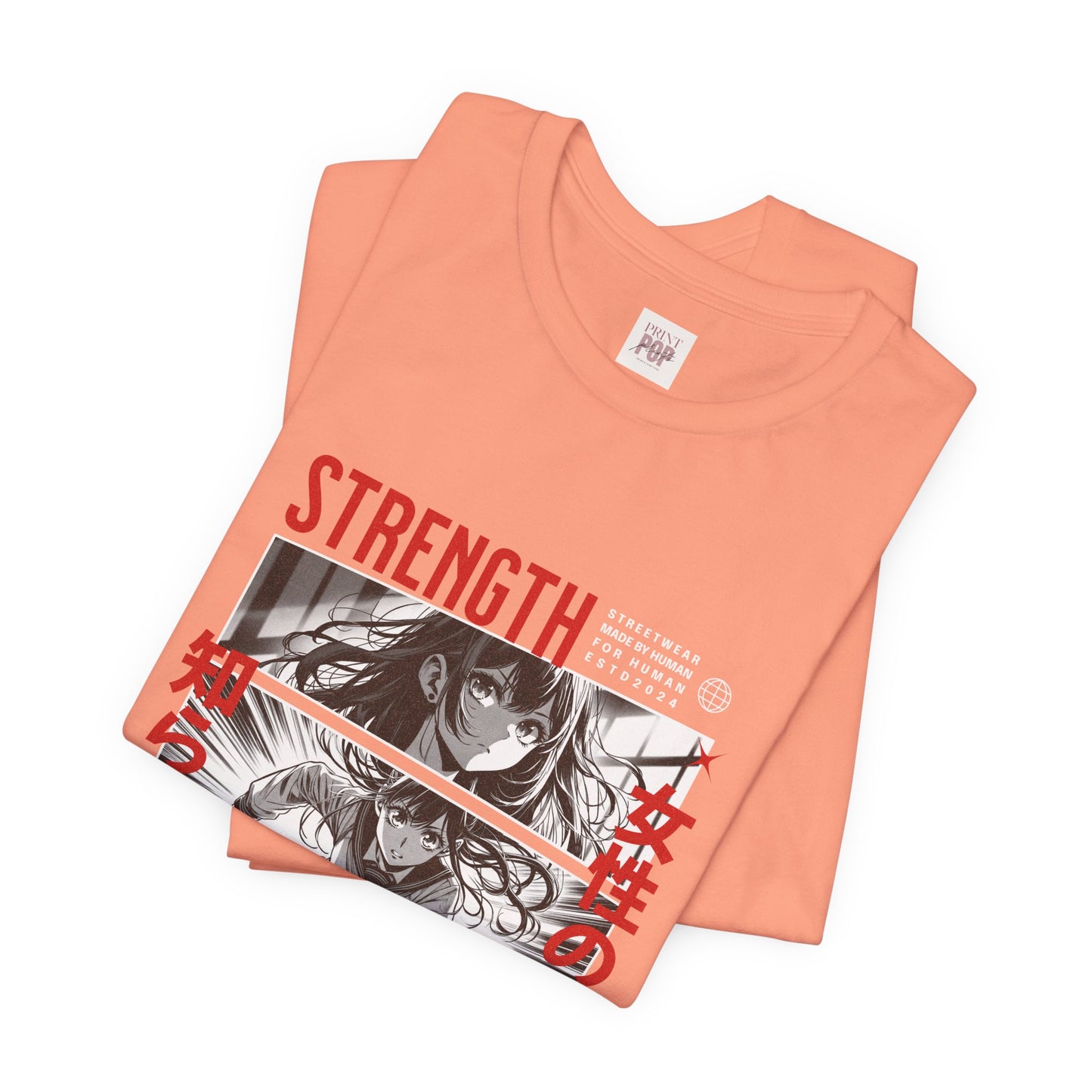 Strength Nakira Anime Graphic Tee for Fans