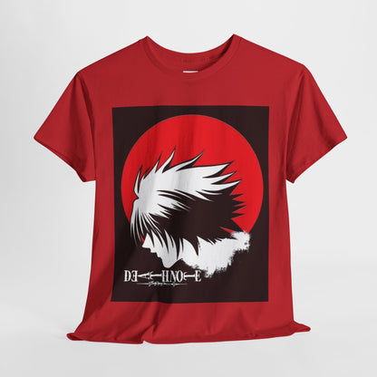 Death Note L Lawliet Unisex Heavy Cotton Tee - Vibrant and Stylish Design for Otaku Heads