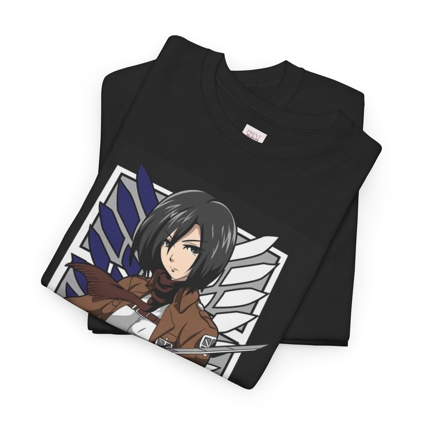 Attack On Titan Unisex Heavy Cotton Tee - Vibrant and Stylish Design for Otaku Heads