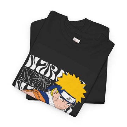 Naruto Shippuden Uzumaki Naruto Unisex Heavy Cotton Tee - Vibrant and Stylish Design for Otaku Heads