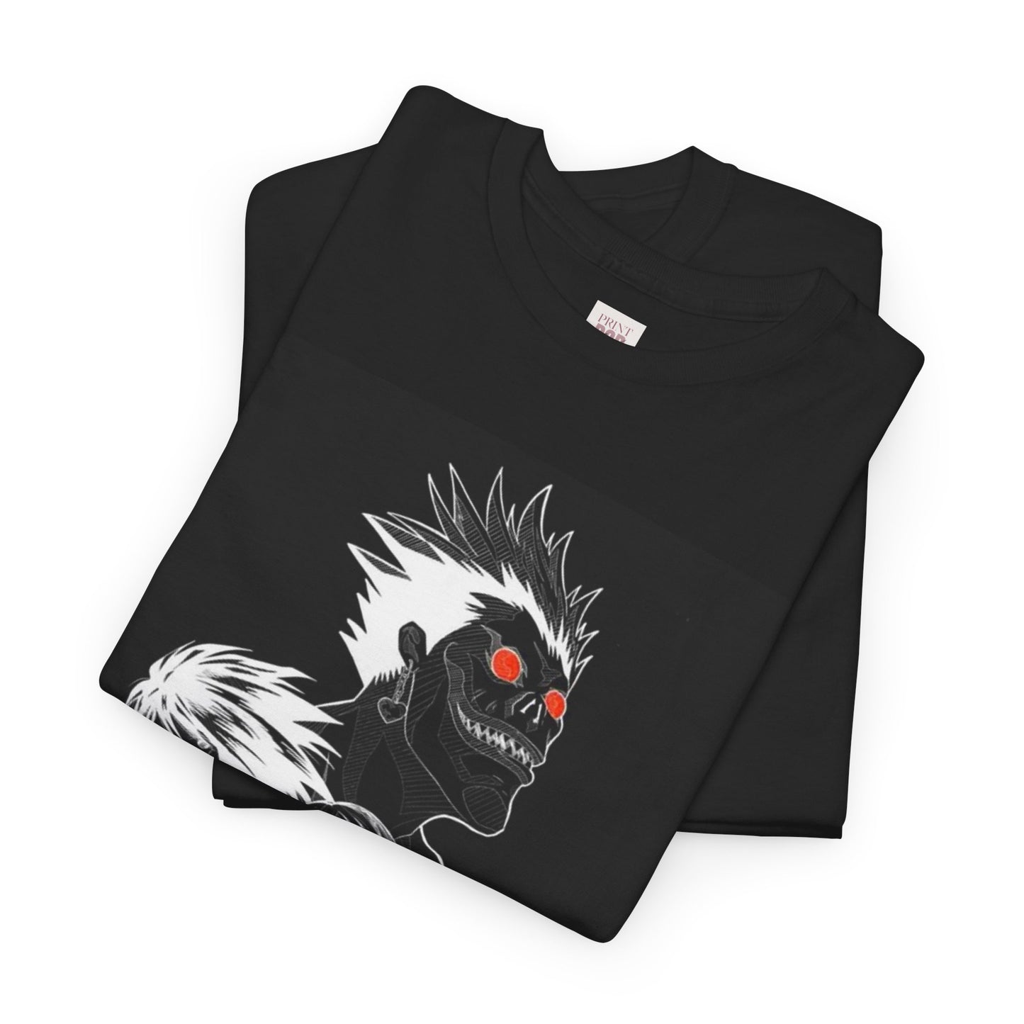 Death Note Unisex Heavy Cotton Tee - Vibrant and Stylish Design for Otaku Heads