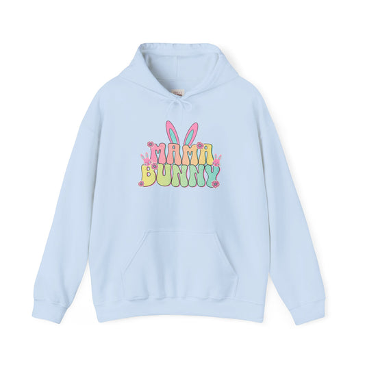 Cute Easter 'Mama Bunny' Unisex Heavy Blend Hoodie - High Quality and Comfortable