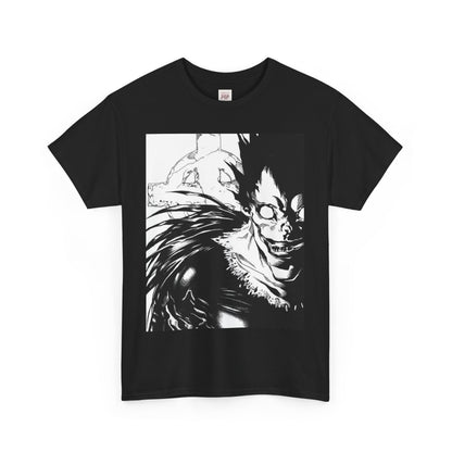 Death Note Unisex Heavy Cotton Tee - Vibrant and Stylish Design for Otaku Heads