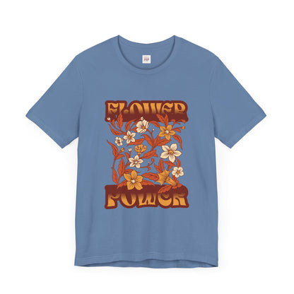 Flower Power Unisex Jersey Short Sleeve Tee