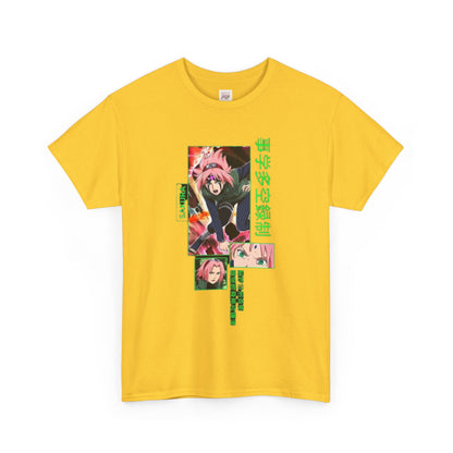 Naruto Shippuden Sakura Unisex Heavy Cotton Tee - Vibrant and Stylish Design for Otaku Heads