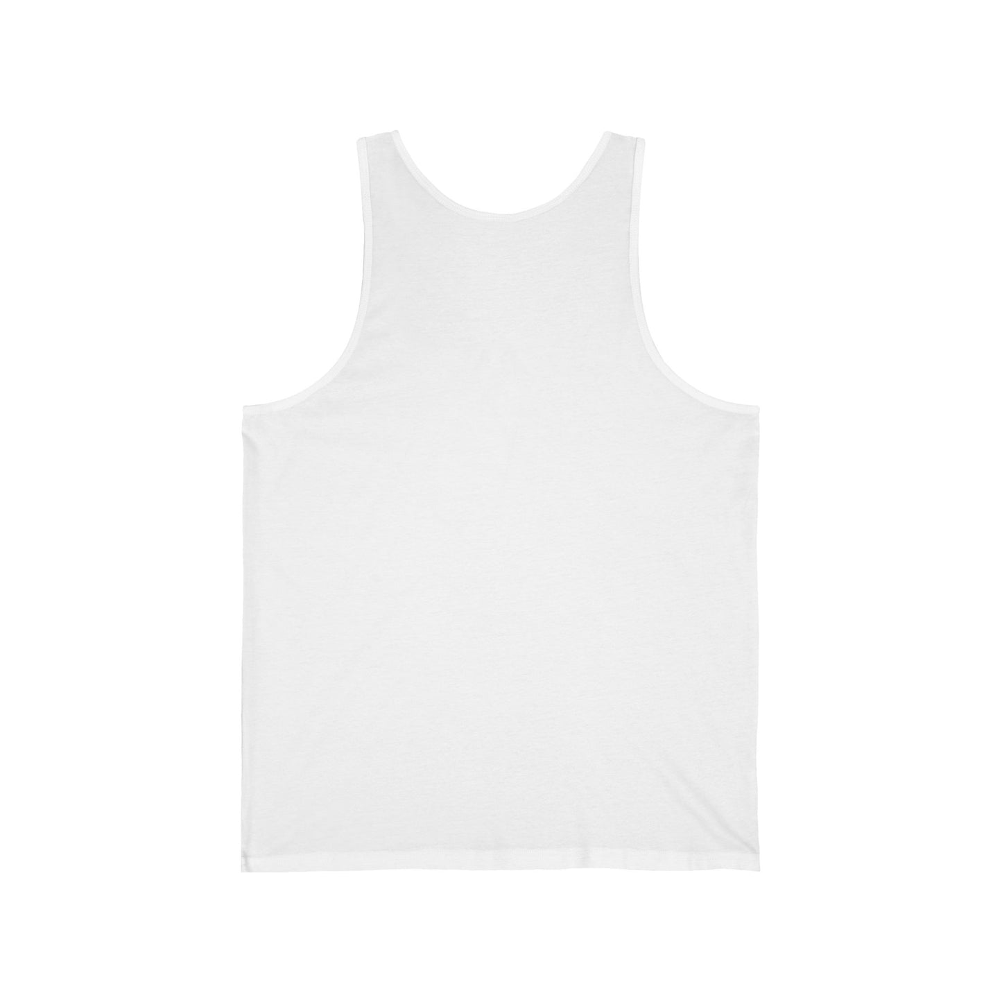 Funny Unisex Jersey Tank Top - 'Sipping Society' Design