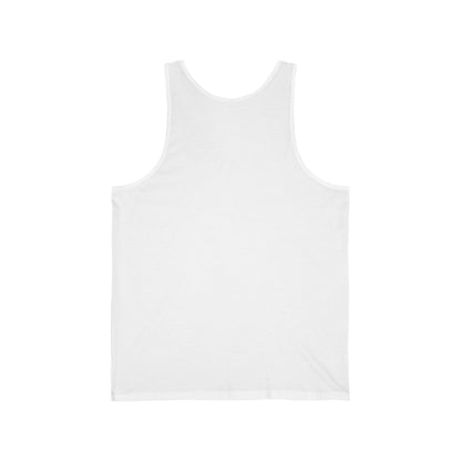 Funny Unisex Jersey Tank Top - 'Sipping Society' Design