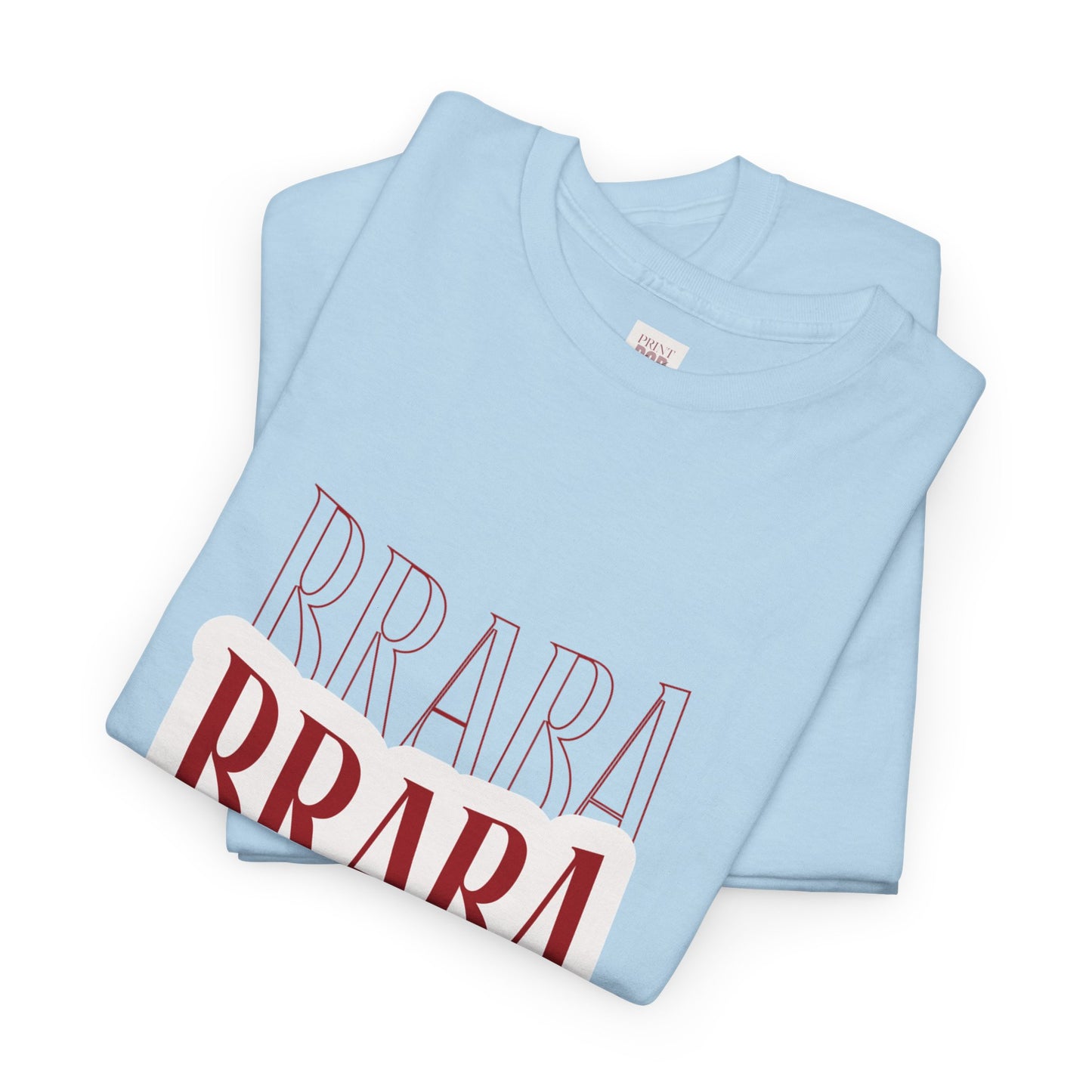 Braba Unisex Heavy Cotton Tee - Casual Statement Shirt for Everyday Wear