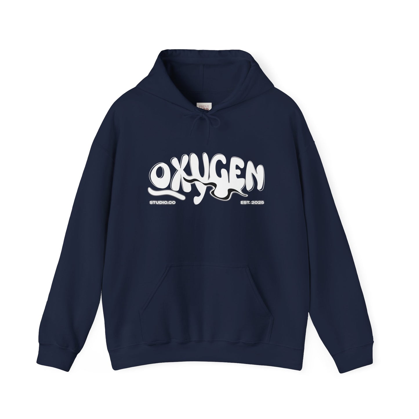 Oxygen Studio Unisex Heavy Blend™ Hoodie - Graffiti Style Streetwear