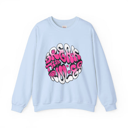 Brighten the Rules Unisex Crewneck Sweatshirt – Fun & Cozy Graphic Sweatshirt