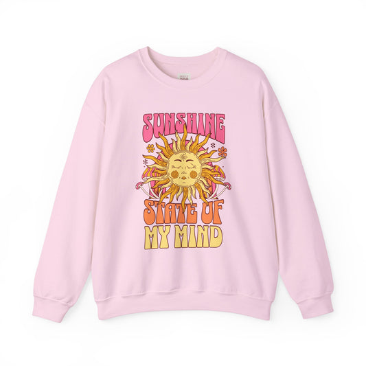 Sunshine Vibes Unisex Crewneck Unisex Heavy Blend Premium and Comfortable Sweatshirt