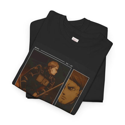 Attack On Titan Jean Kirstein Unisex Heavy Cotton Tee - Vibrant and Stylish Design for Otaku Heads