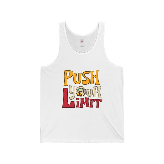 Motivational Unisex Premium and Comfortable Tank Top - 'Push Your Limit'