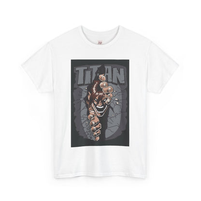 Attack On Titan Unisex Heavy Cotton Tee - Vibrant and Stylish Design for Otaku Heads