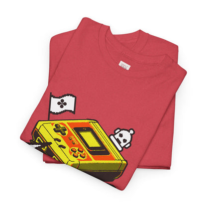 Retro Play Unisex Heavy Cotton Tee - Vintage Gaming Shirt