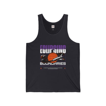 Unisex Jersey Tank - Eclipsing Buuunaries Graphic Design