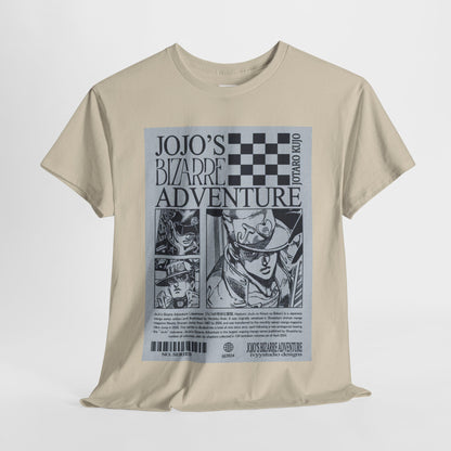 Jojo's Bizarre Adventure Unisex Heavy Cotton Tee - Vibrant and Stylish Design for Otaku Heads