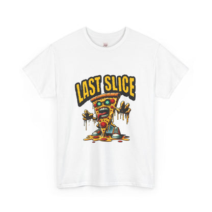 Last Slice Unisex Heavy Cotton Tee - Fun Pizza-Themed Graphic T-Shirt for Food Lovers