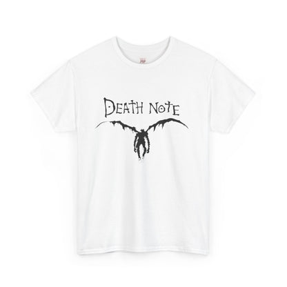 Death Note Unisex Heavy Cotton Tee - Vibrant and Stylish Design for Otaku Heads