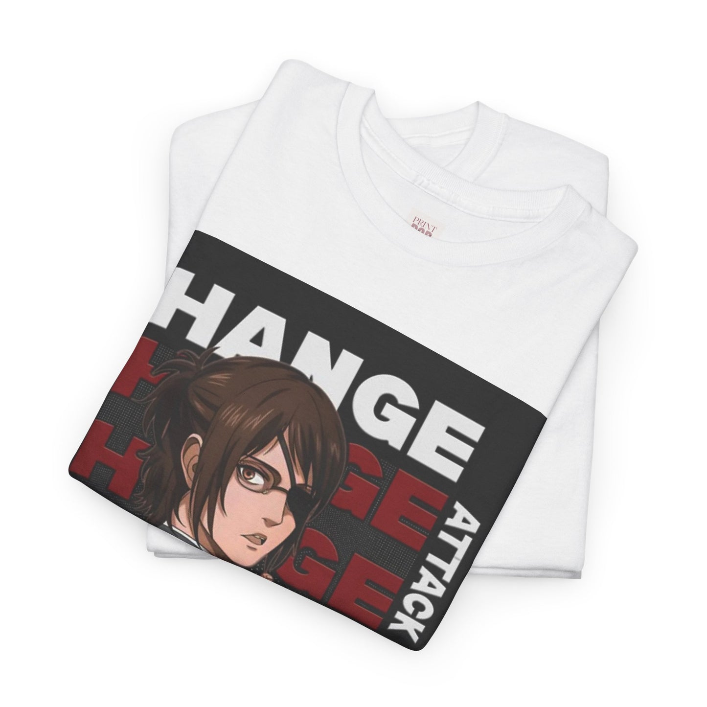 Attack On Titan Hange Zoë Unisex Heavy Cotton Tee - Vibrant and Stylish Design for Otaku Heads