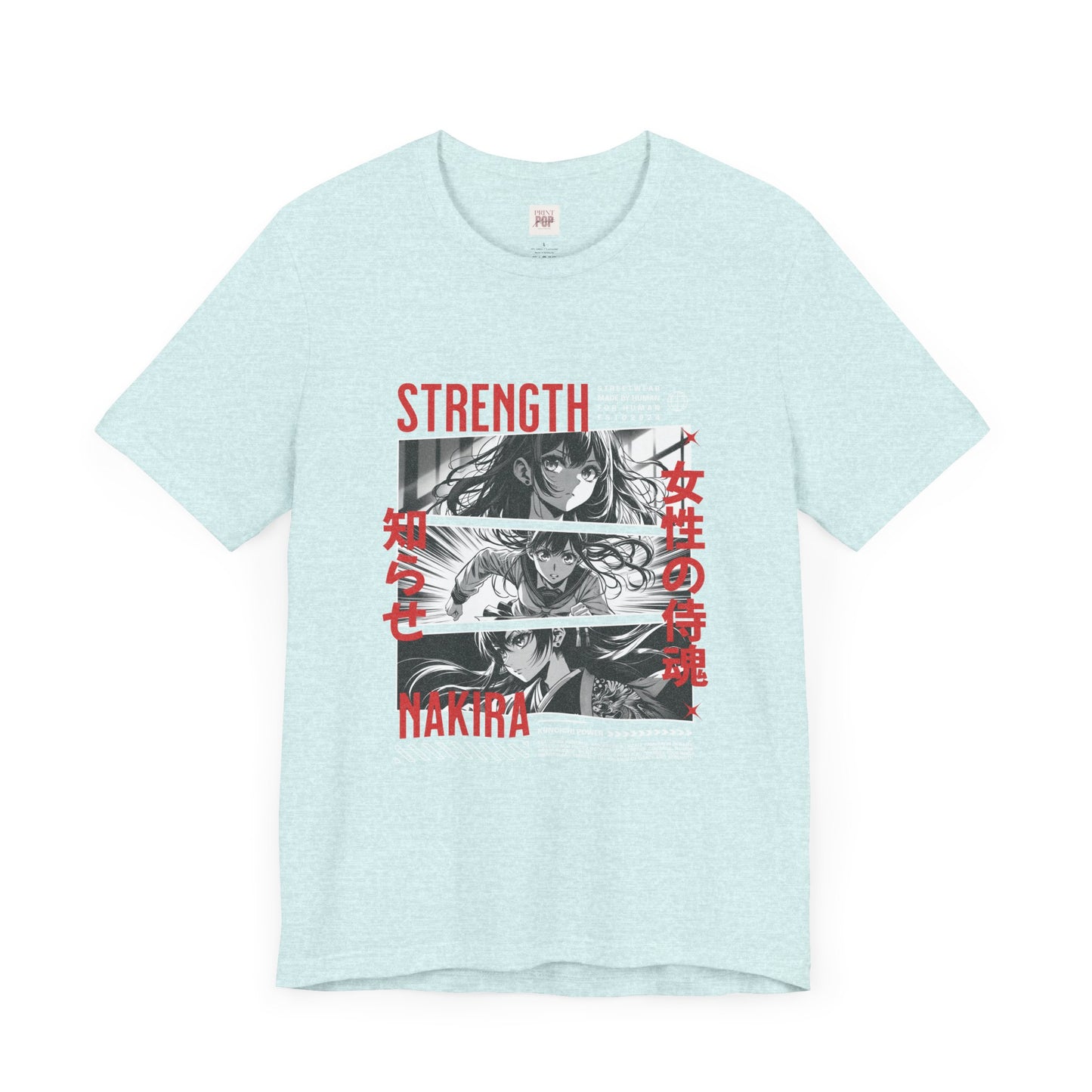 Strength Nakira Anime Graphic Tee for Fans