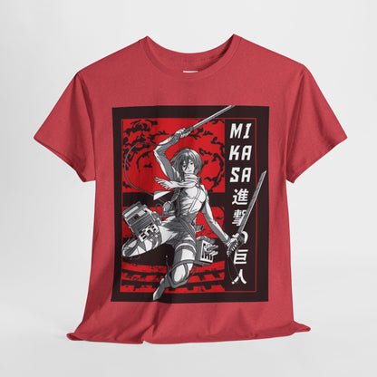 Attack On Titan Unisex Heavy Cotton Tee - Vibrant and Stylish Design for Otaku Heads