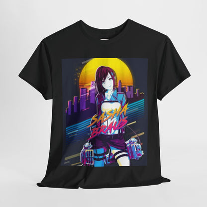 Attack On Titan Sasha Braus Unisex Heavy Cotton Tee - Vibrant and Stylish Design for Otaku Heads