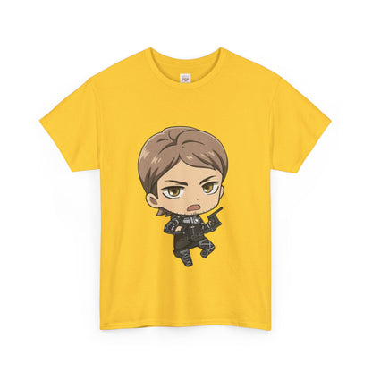 Attack On Titan Jean Kirstein Unisex Heavy Cotton Tee - Vibrant and Stylish Design for Otaku Heads