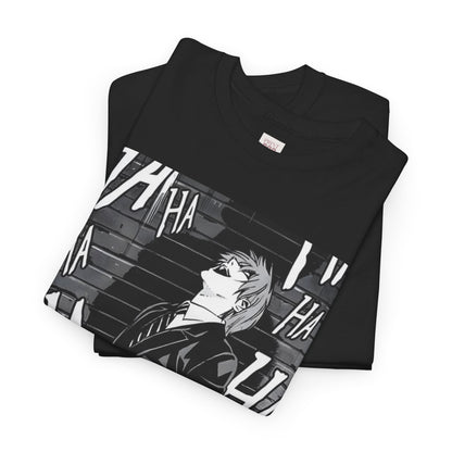 Death Note Light Yagami Unisex Heavy Cotton Tee - Vibrant and Stylish Design for Otaku Heads