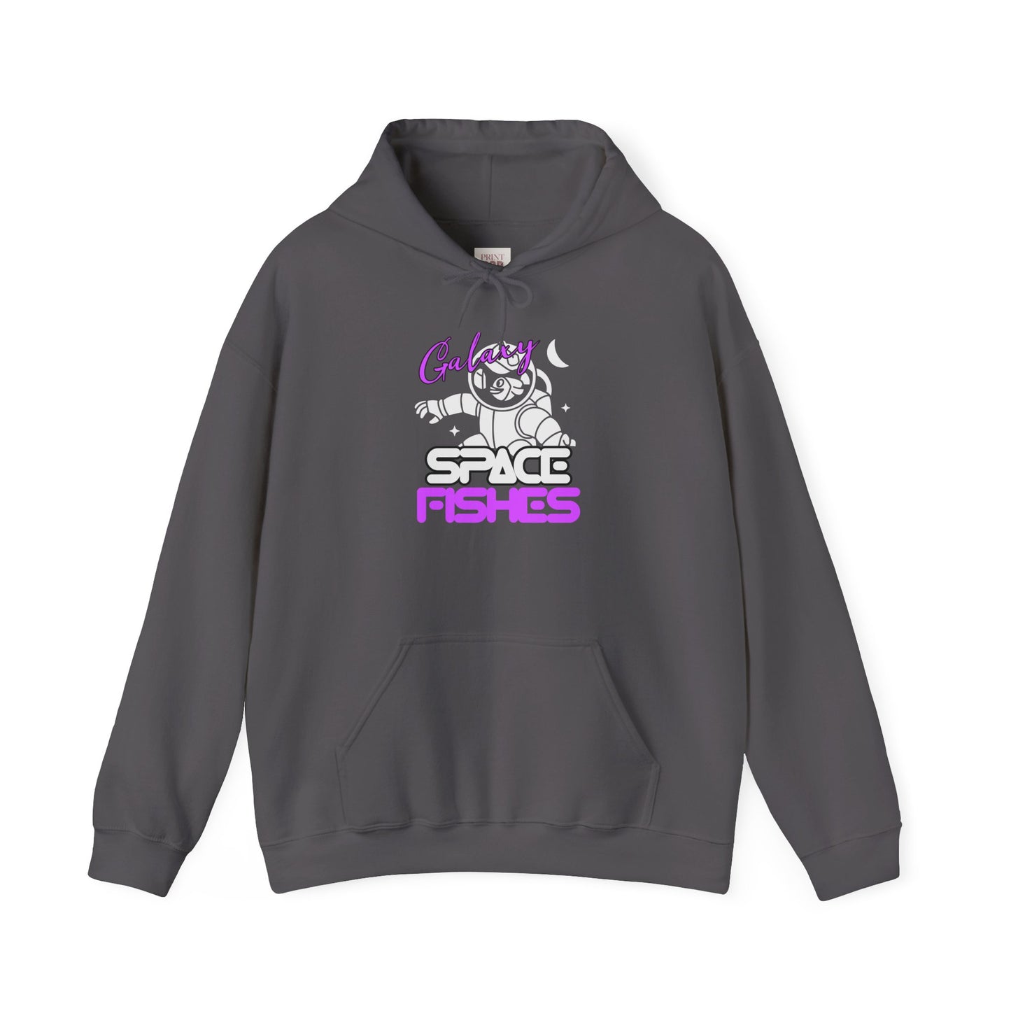 Galaxy Space Fishes Quoted Unisex Heavy Blend Hoodie - Premium and Stylish