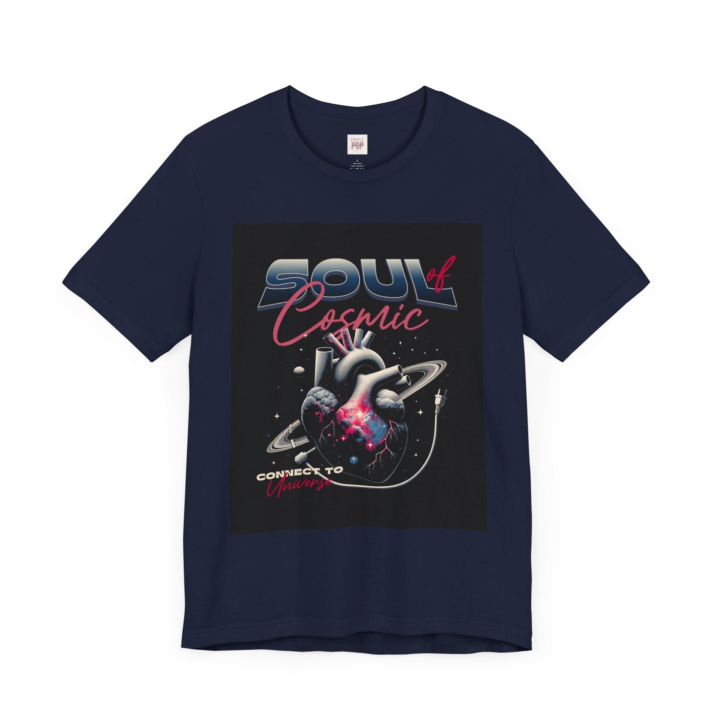 Soul Cosmic Unisex Jersey Short Sleeve Tee - Connect to Your Vibe