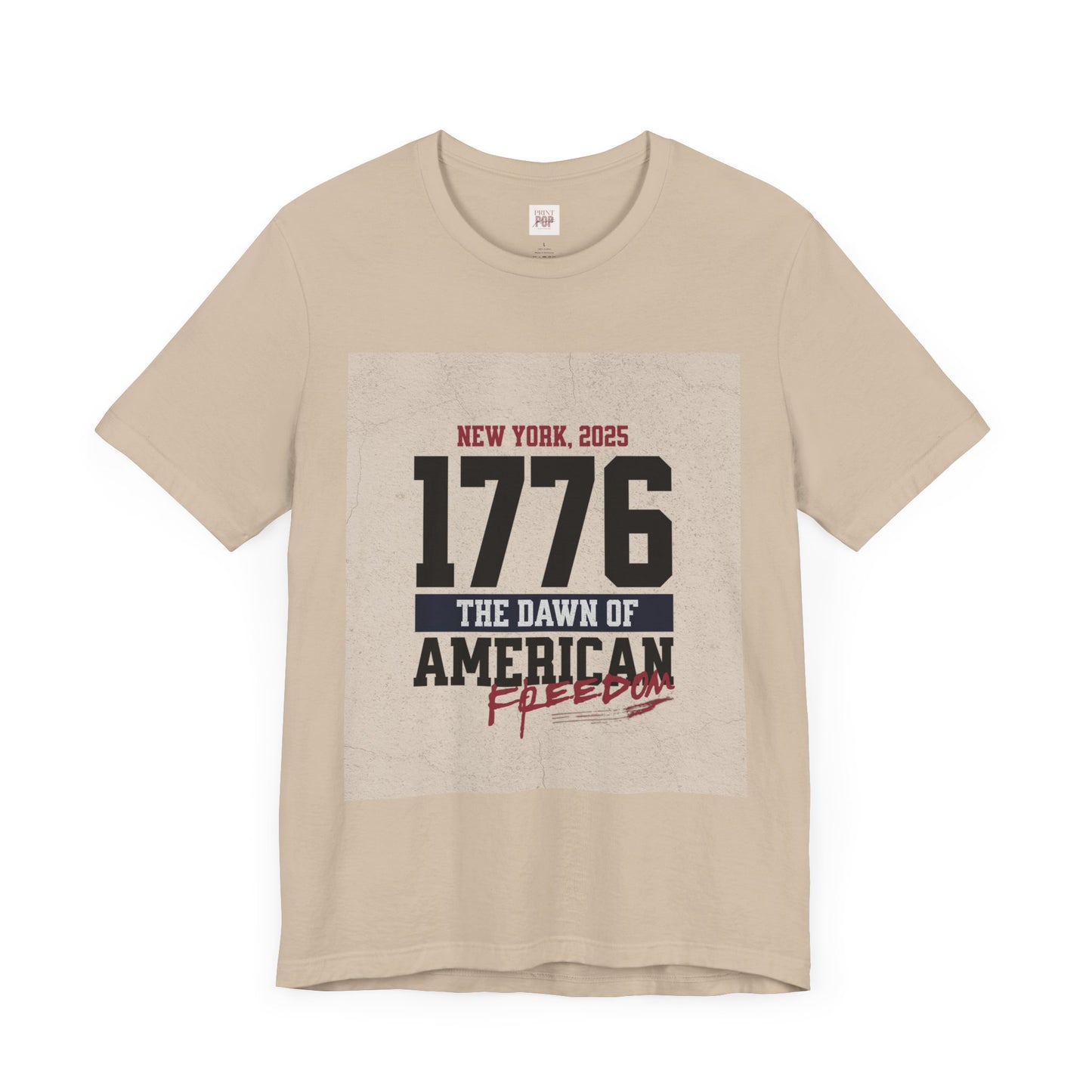 1776 American Freedom Unisex Jersey Tee - Celebrate Independence in Style