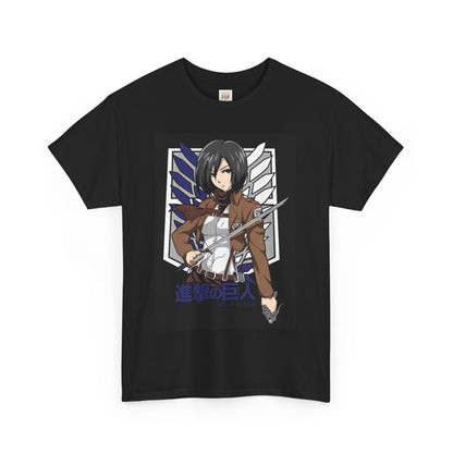 Attack On Titan Unisex Heavy Cotton Tee - Vibrant and Stylish Design for Otaku Heads