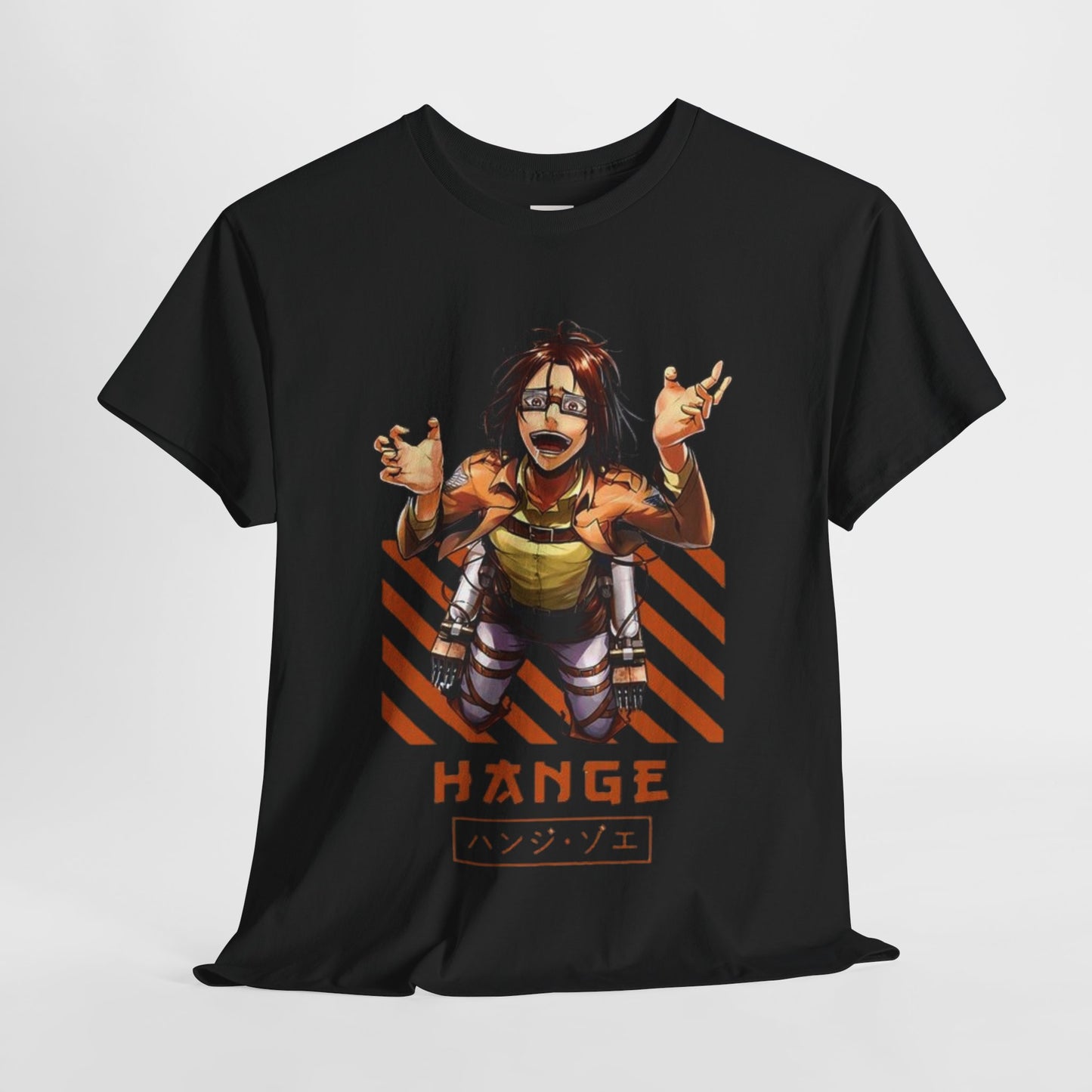 Attack On Titan Hange Zoë Unisex Heavy Cotton Tee - Vibrant and Stylish Design for Otaku Heads