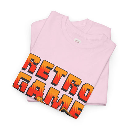 Retro Game Never Die Unisex Heavy Cotton Tee - Perfect for Gamers