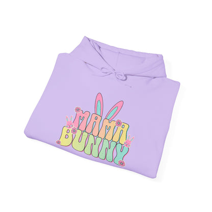 Cute Easter 'Mama Bunny' Unisex Heavy Blend Hoodie - High Quality and Comfortable