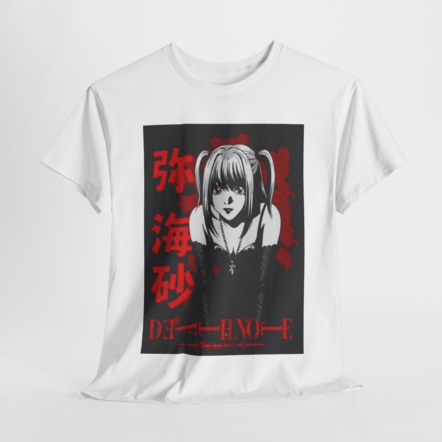 Death Note Misa Amane Unisex Heavy Cotton Tee - Vibrant and Stylish Design for Otaku Heads