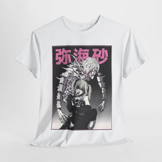 Death Note Misa Amane Unisex Heavy Cotton Tee - Vibrant and Stylish Design for Otaku Heads