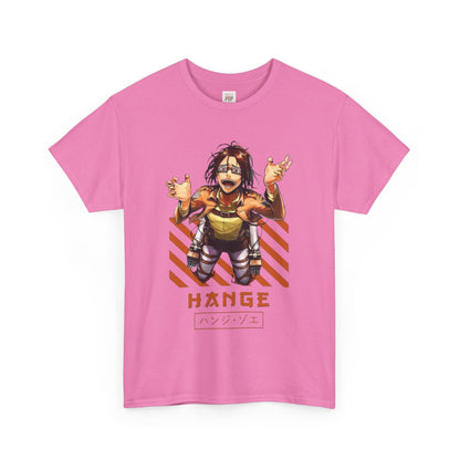 Attack On Titan Hange Zoë Unisex Heavy Cotton Tee - Vibrant and Stylish Design for Otaku Heads