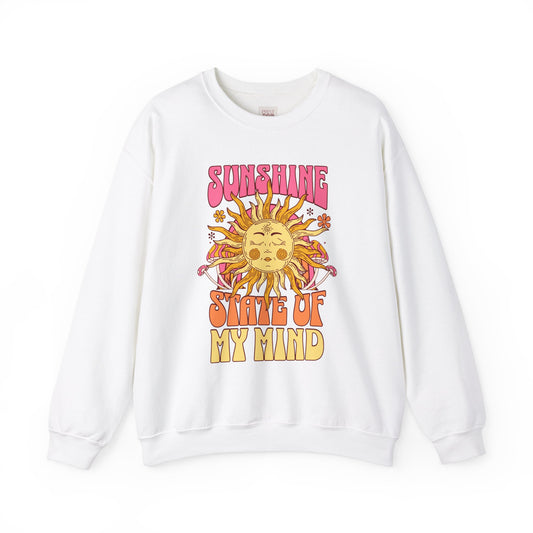 Sunshine Vibes Unisex Crewneck Unisex Heavy Blend Premium and Comfortable Sweatshirt