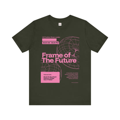 Frame of The Future Unisex Jersey Tee - Modern Art Graphic Tee for Creative Minds