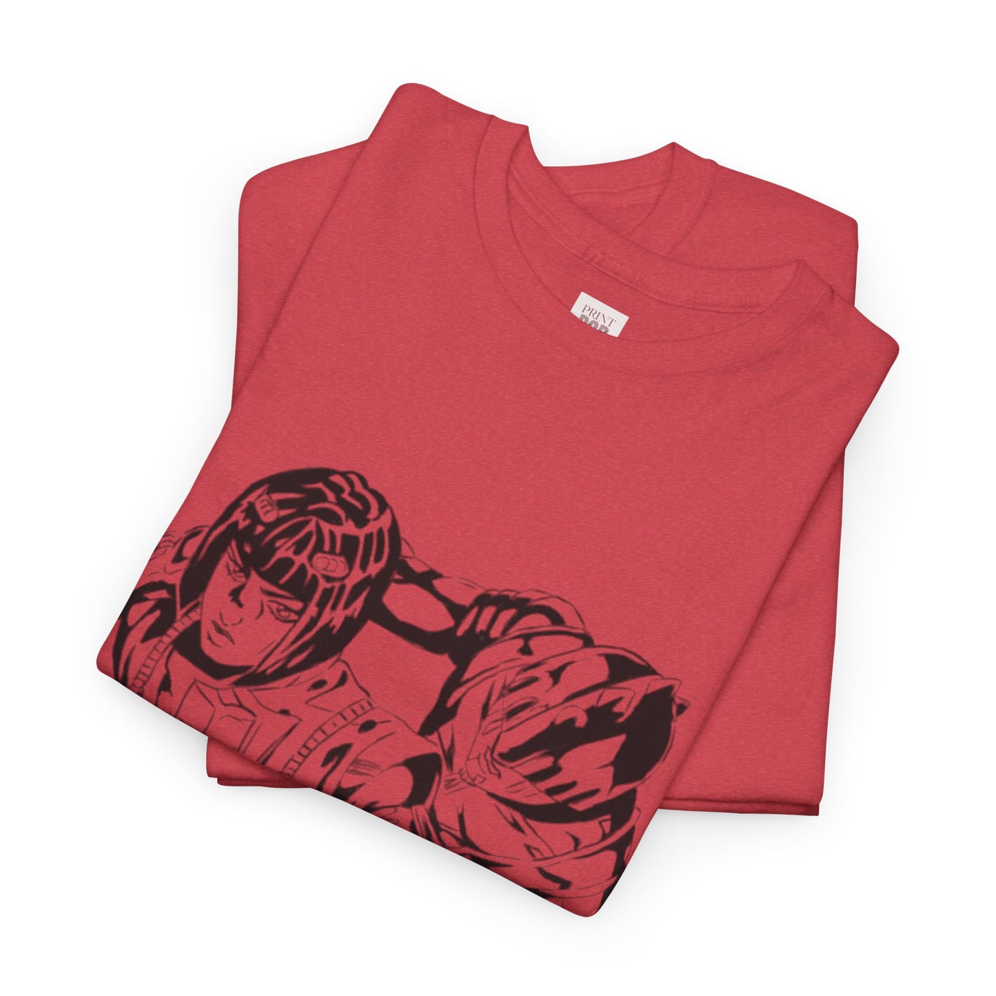 Jojo's Bizarre Adventure Bruno Bucciarati  Unisex Heavy Cotton Tee - Vibrant and Stylish Design for Otaku Heads