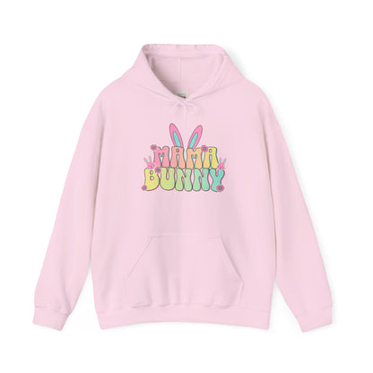 Cute Easter 'Mama Bunny' Unisex Heavy Blend Hoodie - High Quality and Comfortable