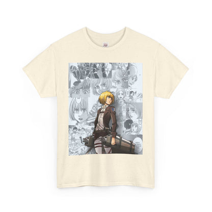 Attack On Titan Armin Arlert Unisex Heavy Cotton Tee - Vibrant and Stylish Design for Otaku Heads