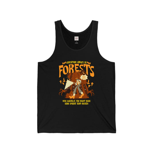 Adventure Awaits Unisex Jersey Tank - Perfect for Nature Lovers