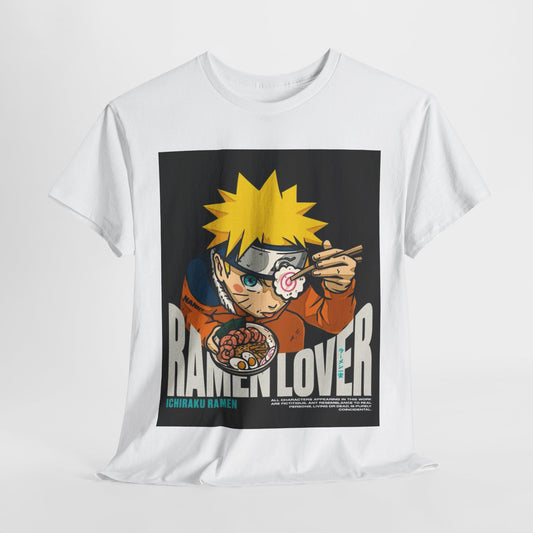 Naruto Shippuden Uzumaki Naruto Unisex Heavy Cotton Tee - Vibrant and Stylish Design for Otaku Heads