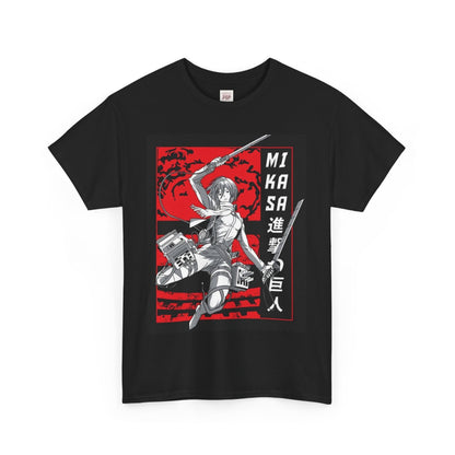 Attack On Titan Unisex Heavy Cotton Tee - Vibrant and Stylish Design for Otaku Heads