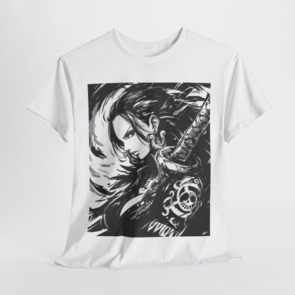 One Piece Boa Hancock Unisex Heavy Cotton Tee - Vibrant and Stylish Design for Otaku Heads