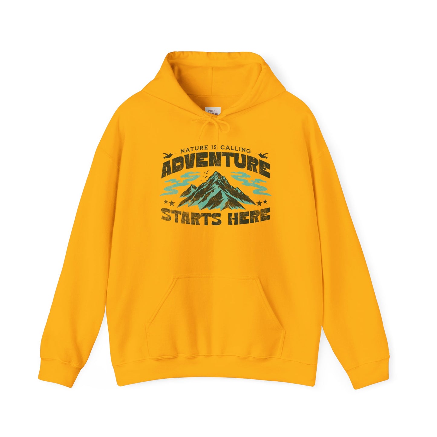 Adventure Awaits Quoted Unisex Heavy Blend Hoodie - Stylish, Premium and High Quality