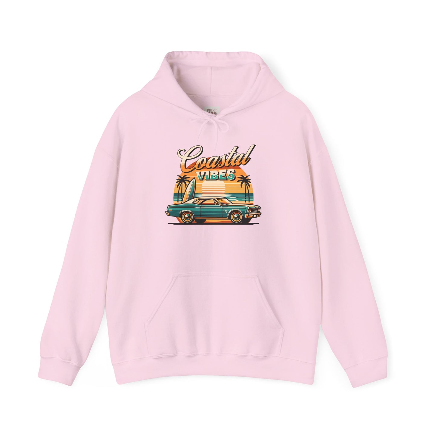 Coastal Vibes Unisex Hoodie - Relaxed and Stylish Hoodie for Beach Lovers